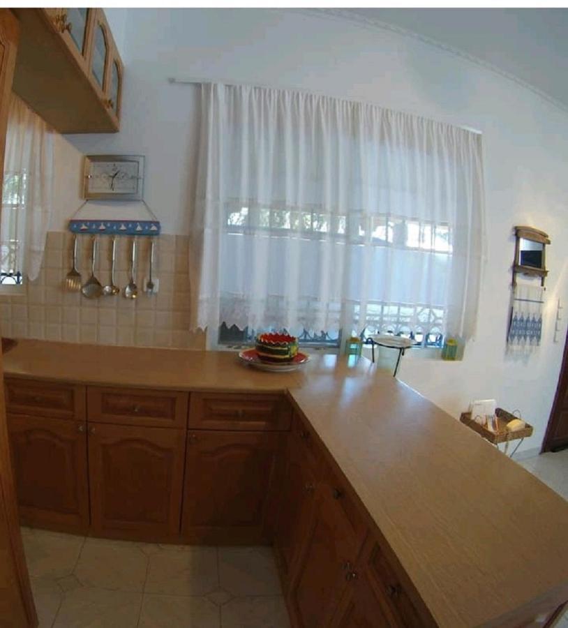 Blue & White Maisonette Over The Sea Near Sounio Cap Cap Sounion Extérieur photo